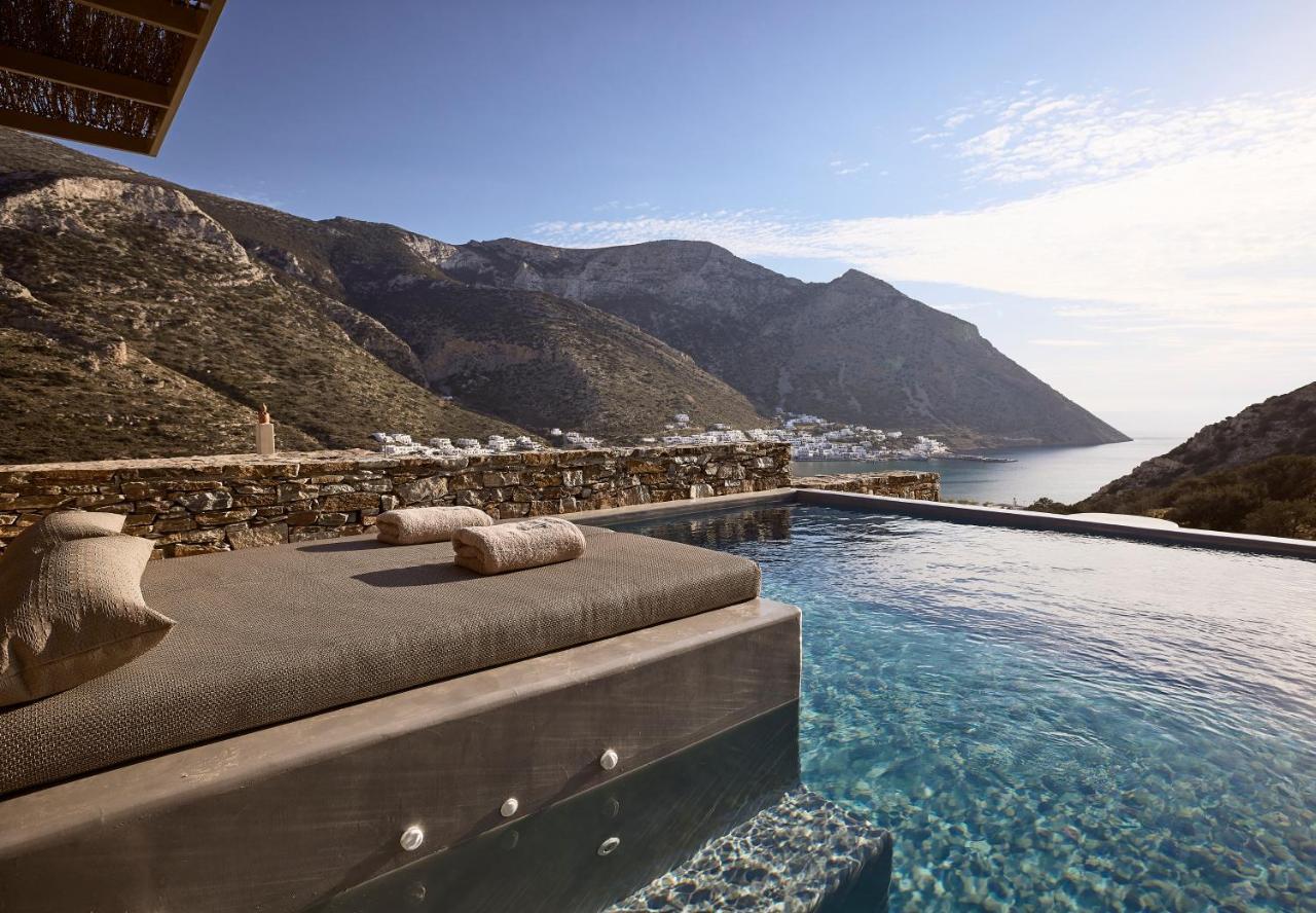 Apsila Pool Suites Kamares  Bagian luar foto