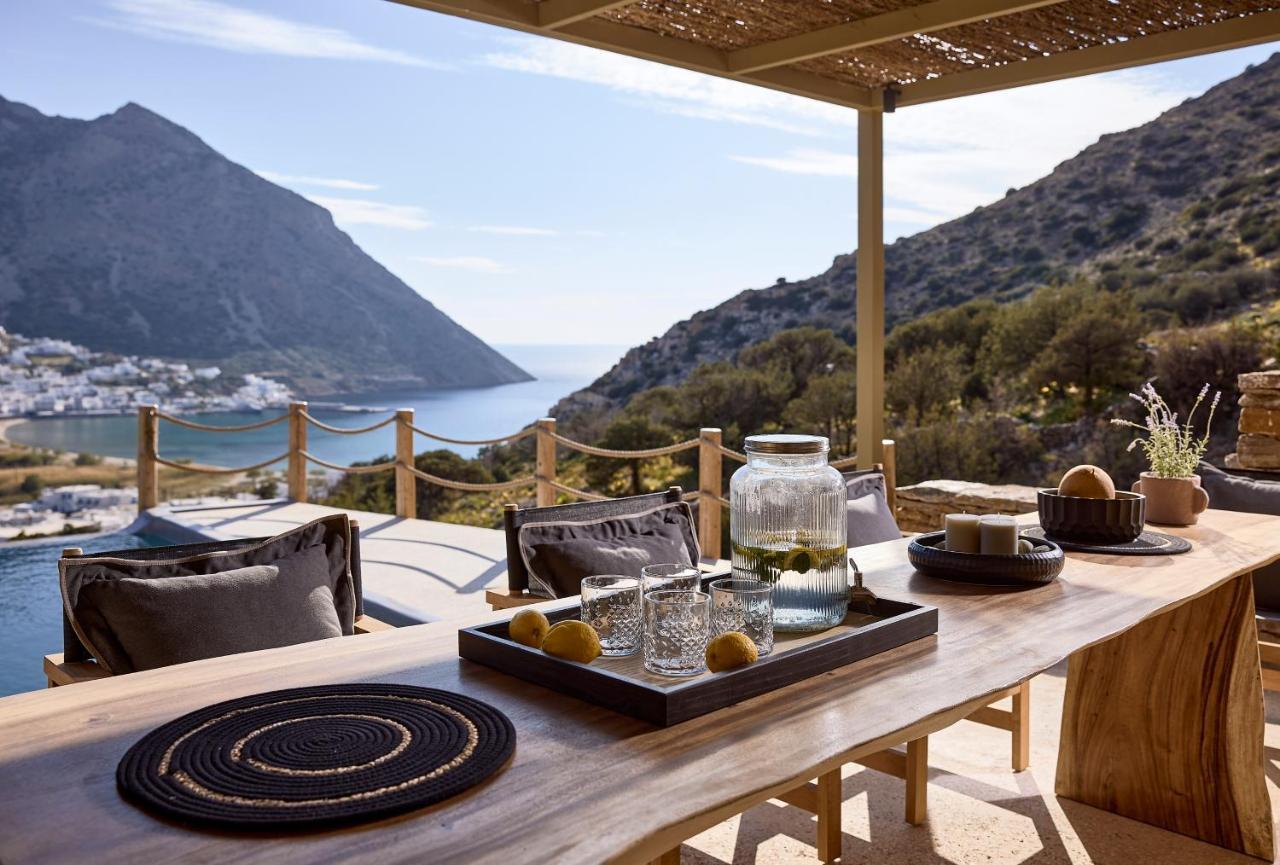 Apsila Pool Suites Kamares  Bagian luar foto
