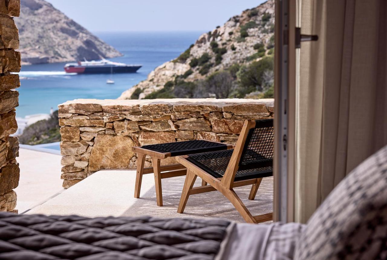 Apsila Pool Suites Kamares  Bagian luar foto