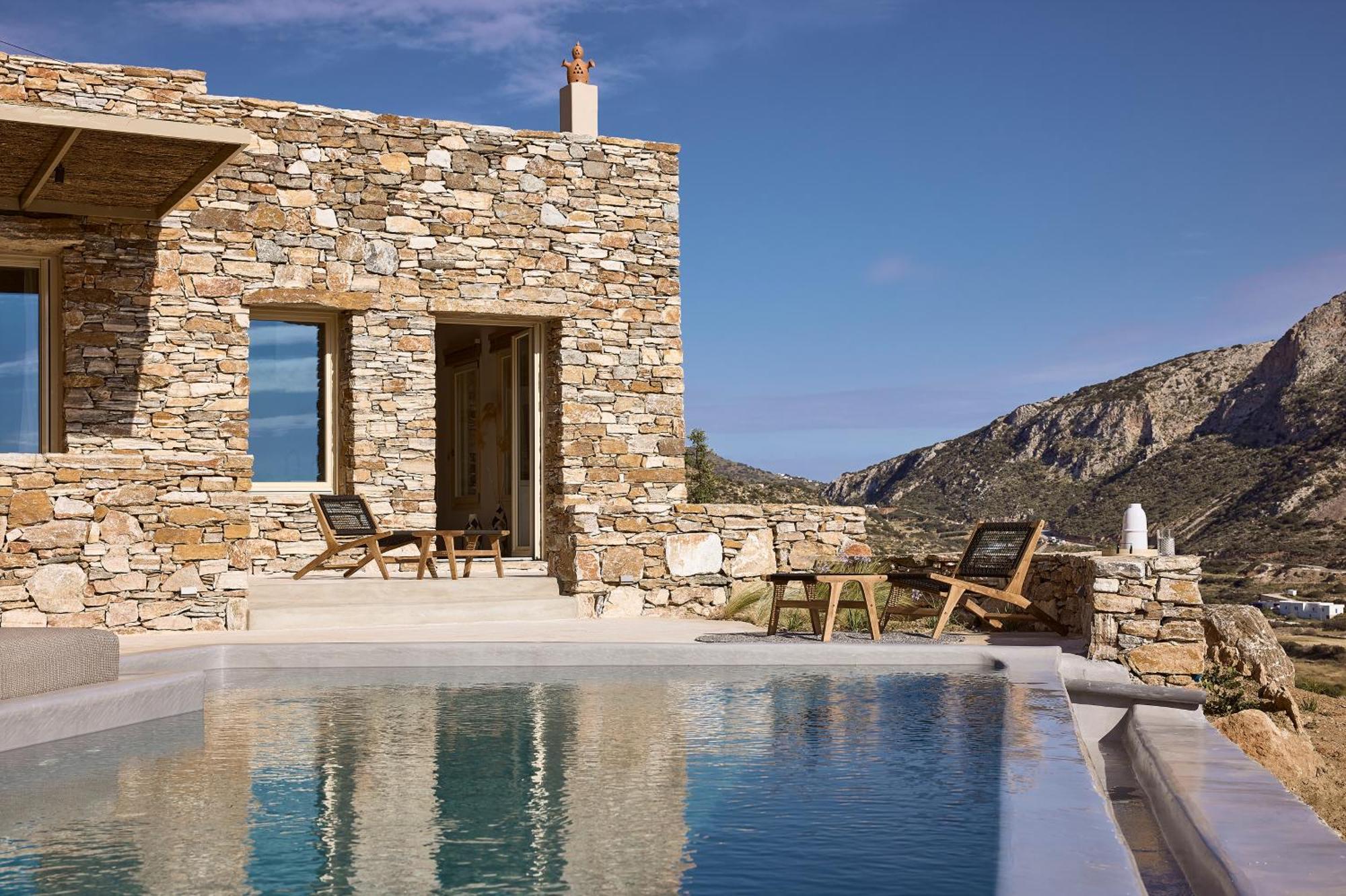 Apsila Pool Suites Kamares  Bagian luar foto