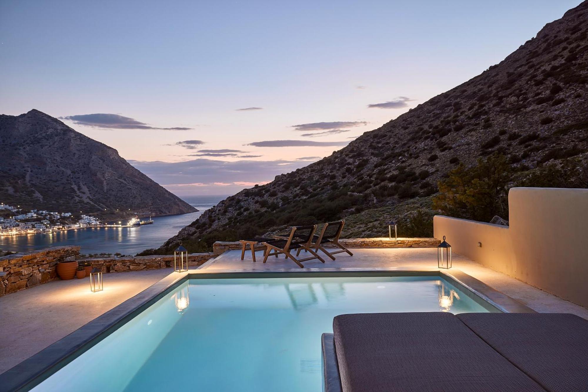 Apsila Pool Suites Kamares  Ruang foto
