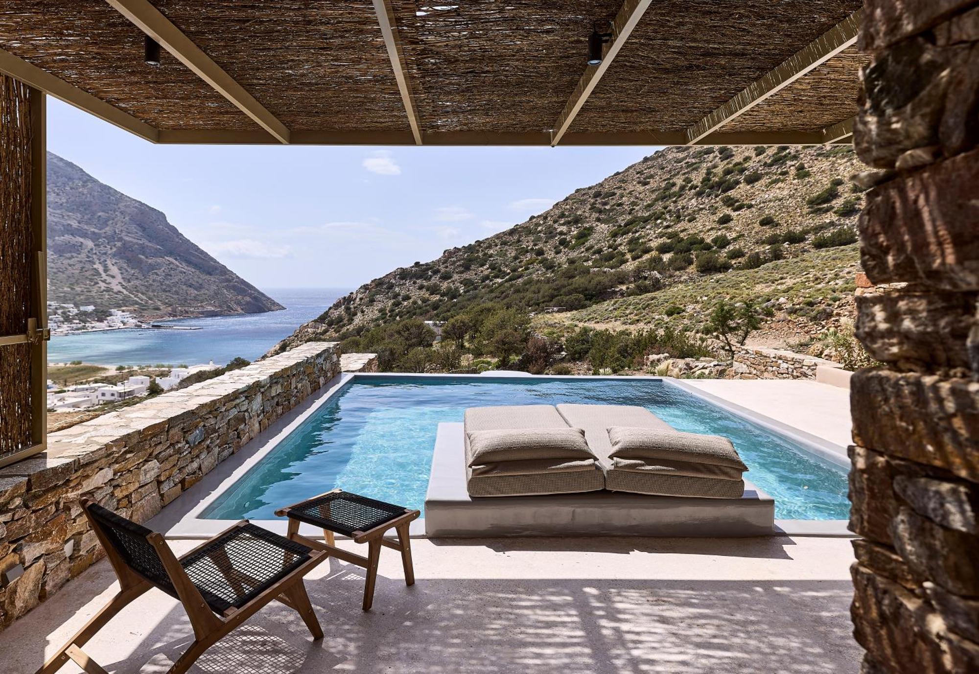 Apsila Pool Suites Kamares  Ruang foto