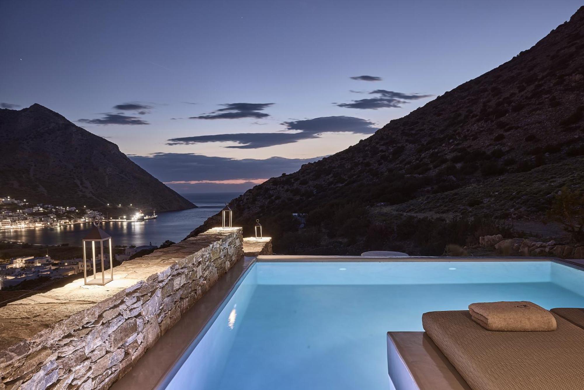 Apsila Pool Suites Kamares  Ruang foto