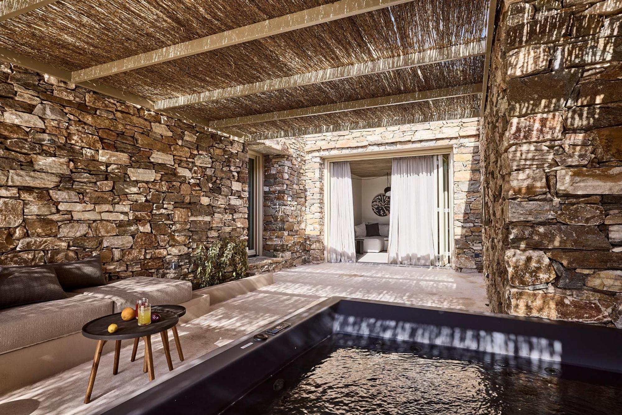 Apsila Pool Suites Kamares  Ruang foto