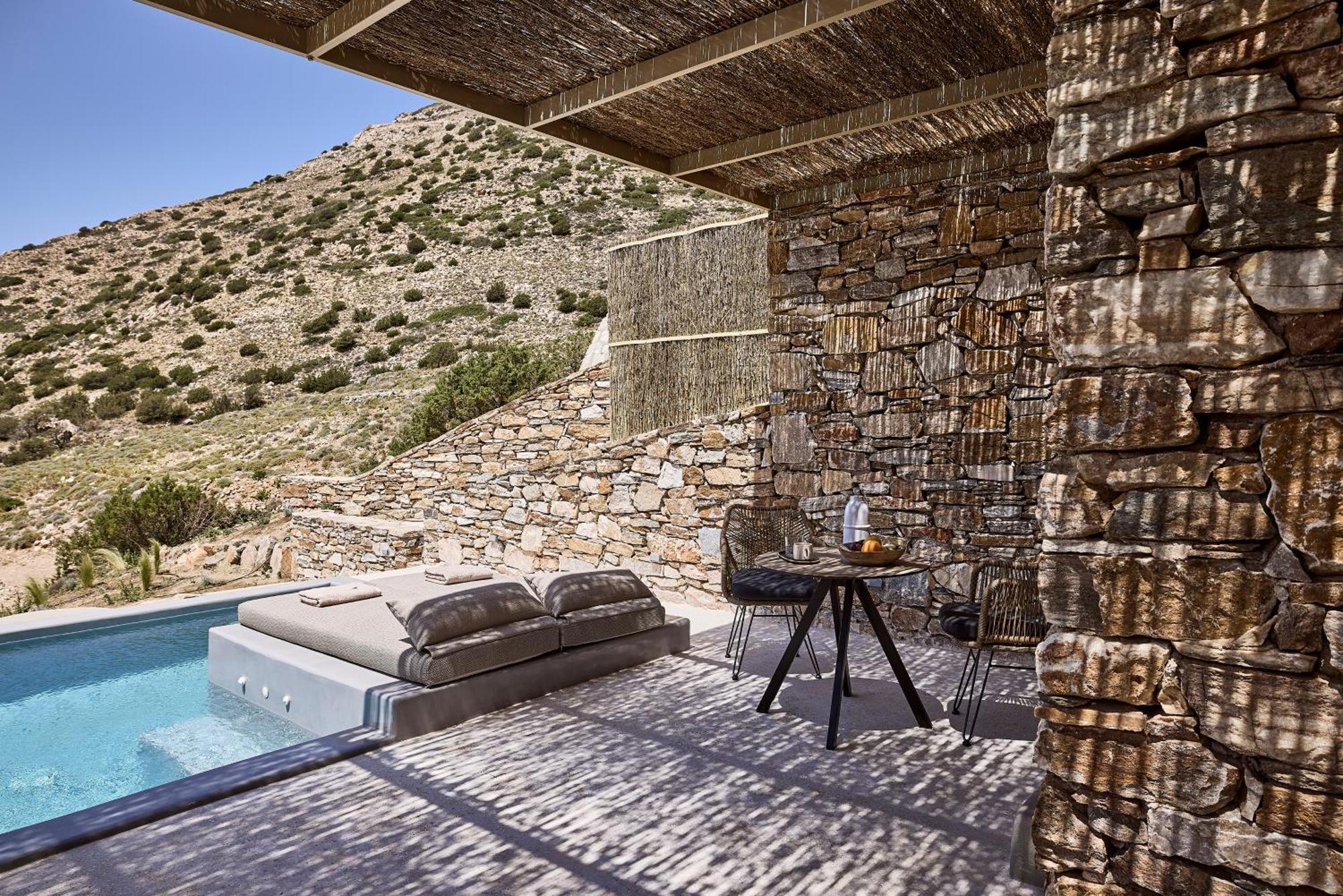Apsila Pool Suites Kamares  Ruang foto